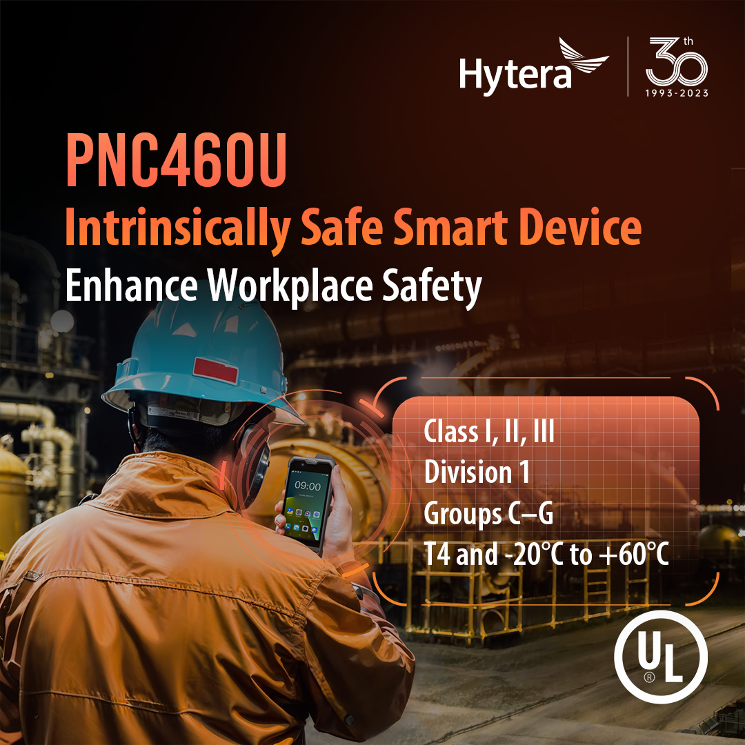 Hytera PNC460U detail view